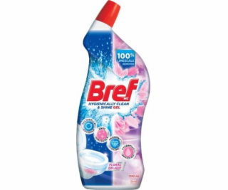Bref WC čistič Hygiene Gel Floral 700ml