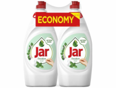 Jar Prostředek na nádobí Sensitive Tea Tree & Mint, 2x 900 ml