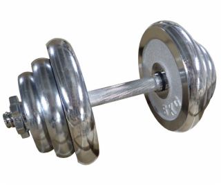 ACRA Činka nakládací jednoruční chromovaná 20 kg 25 mm