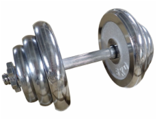 ACRA Činka nakládací jednoruční chromovaná 20 kg 25 mm