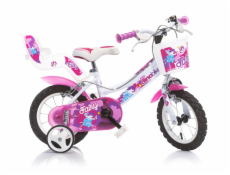Dino 126 Fairy bílá+růžový potisk 12 