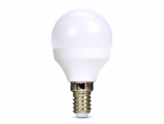 Solight LED žárovka, miniglobe, 6W, E14, 6000K, 510lm