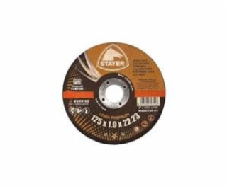 Kotouč řezný na kov PREMIUM T41, O 125 x 1 x 22,23 mm, ST...