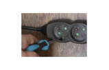 Prodlužovací kabel 3 m / 5 zásuvek / černý / PVC / 1,5 mm2