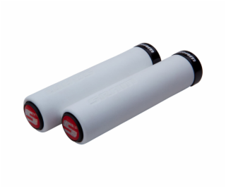 Sram Gripy pěnové bílé - black LockRing 129mm