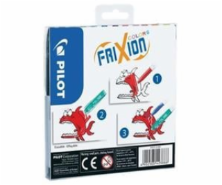 PILOT Fixy  Frixion Colors , sada,12 barev, 0,39-0,7 mm, ...