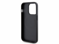 Guess PU Saffiano MagSafe Zadní Kryt pro iPhone 15 Pro Max Black