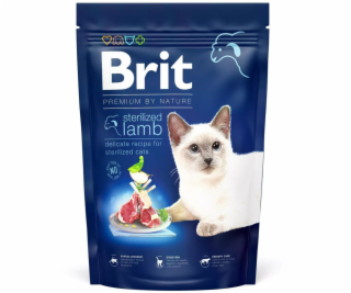 Brit Premium by Nature Cat. Sterilized Lamb, 1,5kg granul...