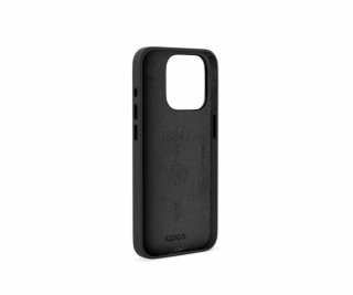 Epico Mag+ kožený kryt iPhone 15 Pro Max - černý
