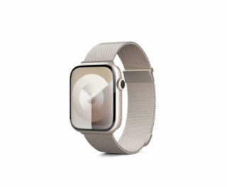 Epico Watch Strap Milanese+ 42/44/45/49 mm - hvězdně bílá