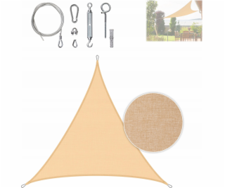 Hobbygarden R1 TROJUHOLNÁ PLACHTA, BÉŽOVÁ