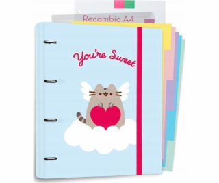 Pusheen šanón - šanón A4 z kolekcie Purrfect Love so strá...