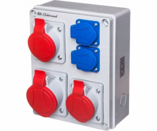 Elektromet RSK-3 940072 rozvádzač 8 modulov so západkami ...