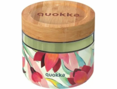 Quokka Quokka Deli Food Jar - Sklenená nádoba na jedlo / obed 820 ml (jarná)