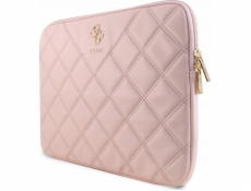 Guess Sleeve taška GUCS14ZPSQSSGP 14 ružová/ružová Quilted 4G