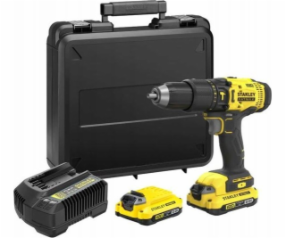Stanley sfm v20 vŕtačka/skrutkovač 13mm hdd 2 x 2.0ah 2a ...