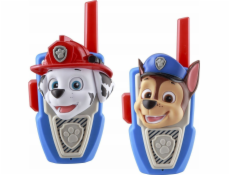 Ekids Set 2x rádiotelefónna krátkovlnná vysielačka / dosah 150 M Paw Patrol Paw Patrol / Pw-207.11xv1
