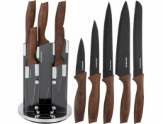 Klausberg SADA 5 KUCHYNSKÝCH nožov V STOJANE KLAUSBERG KB-7615