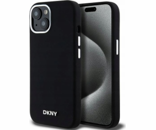 DKNY tekutý silikón s malým kovovým logom MagSafe – púzdr...