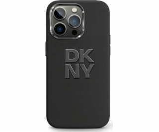 DKNY Tekuté silikónové kovové logo DKNY – púzdro iPhone 1...