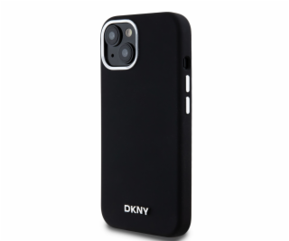 DKNY tekutý silikón s malým kovovým logom MagSafe – púzdr...