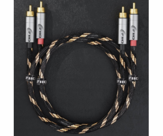 Kábel FiiO FiiO LR-RCA4M - 80 cm - Duálny analógový RCA a...
