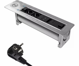 Spacetronik Spacetronik SPS-E25S elektrická zásuvka na dosku
