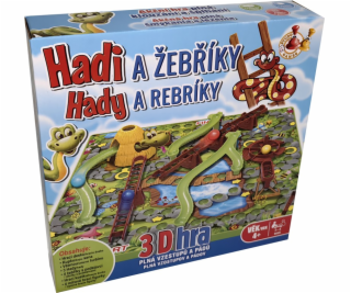 3D hady a rebríky