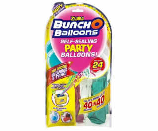 Zuru - Party balóniky (ružová, tyrkysová, biela)