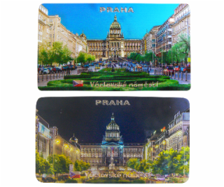 Magnet obojstranný Václavské námestie DEŇ/NOC