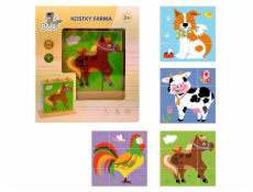 BABU - Kocky - zvieratká z farmy 9 ks