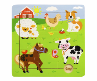 BABU - Puzzle zvieratká z farmy