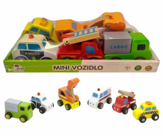 BABU - Mini vozidlá 6ks