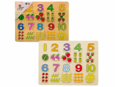 BABU - Vkladačka čísla + ovocie