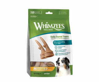 WHIMZEES Adult Antler M - maškrta pre psa - 12