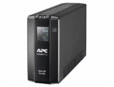 BAZAR - APC Back UPS Pre BR 650VA, 6 Outlets, AVR, LCD Interface (390W) - Poškodený obal (Komplet)