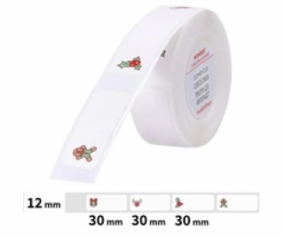 Niimbot štítky T 12x30mm 210ks Vianoce pre D11, D11-M, D1...