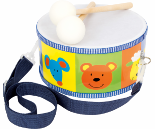 small foot Detské drevené hudobné nástroje bubon zvieratá