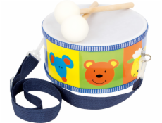 small foot Detské drevené hudobné nástroje bubon zvieratá