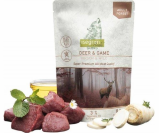 Isegrim Karma mokra dla psa saszetka JELENINA Z DZICZYZNĄ...