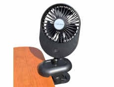 Esperanza EHF103K, kompaktný USB ventilátor, ČIERNY