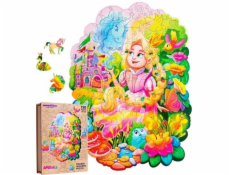 Puzzle Puzzler dřevěné, barevné - Amelia Princess of Magic