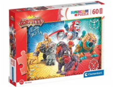 Puzzle Gormiti: Bojovníci štyroch živlov MAXI 60 dielikov