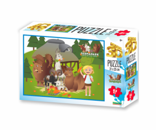 PUZZLE - FARMAPARK MRKVA 63 dielikov
