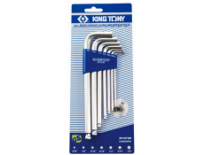 King Tony Sada imbusových klíčů typ L 2,5-10mm s kuličkou, 7 ks. (20208MR)