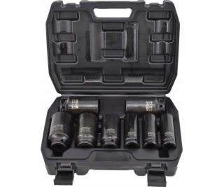 AWTools SADA ZÁSUVEK S DLOUHÝM NÁRAZEM 1/2 8 kusů. AW38790BL