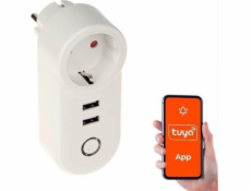 Genway SMART HOME WIFI SMART ZÁSUVKA/USB ATLO-P1U2-TUYA GENWAY