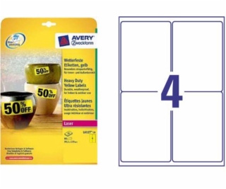 Avery-Zweckform L6127-20 Fóliové etikety poylesterová fól...