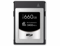 Wise CFexpress 4.0 Type B PRO 660GB MK-II      WI-CFX4-B660PM2
