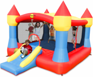 Skákací nafukovací hrad XXL se sluneční clonou